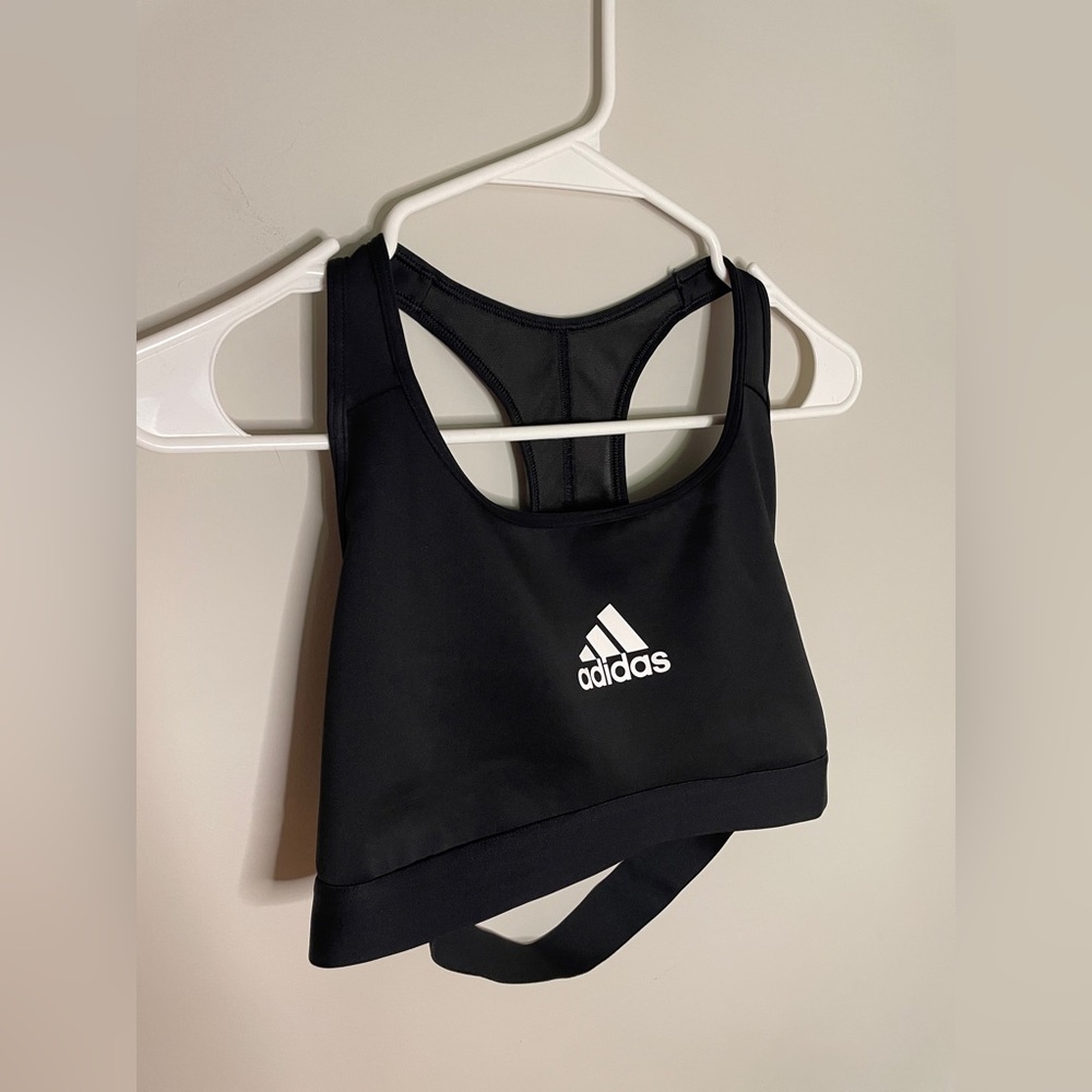 Adidas Black Sports Bra
